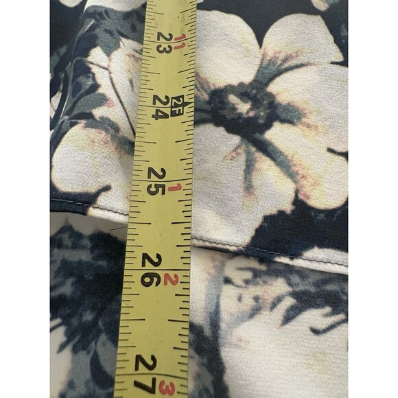 INTERMIX Silk Maxi Dress Size S Green Floral Hi-Low Spaghetti Strap Lightweight - Picture 10 of 16